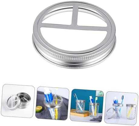 Cabilock 5Pcs Jar Brush Holder Lid Insert