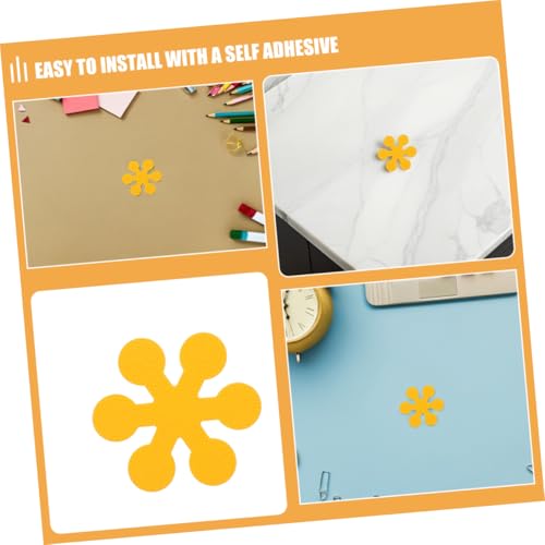 Toyvian 12pcs Snowflake and Flower Non-Slip Bathtub Stickers