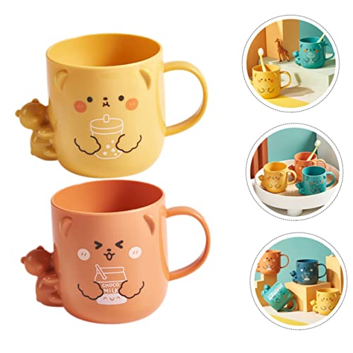 PRETYZOOM Cartoon Mouthwash Cup for Kids