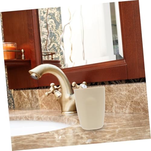 BESTYASH Modern Minimalist Bathroom Tumbler Cup for Toothbrush and Mouthwash