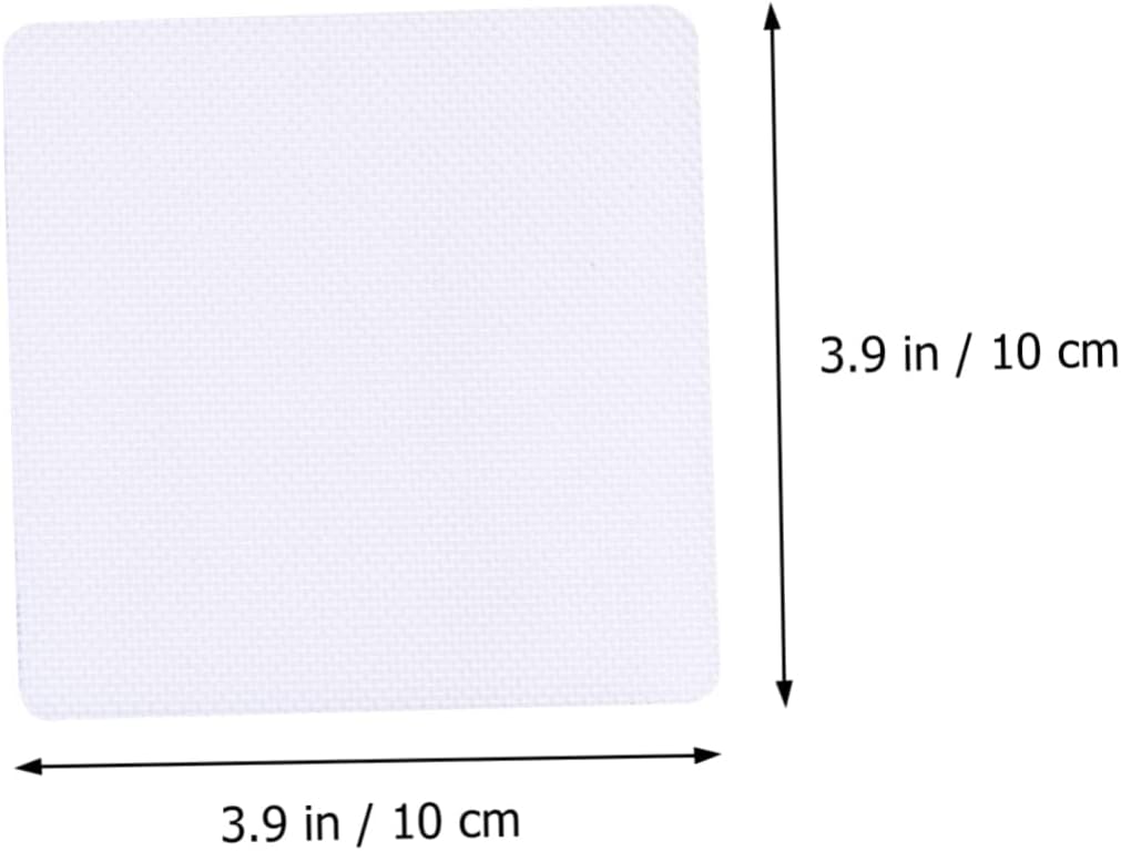 Unomor Non-Slip Bathtub Stickers 10x10cm Square Decor