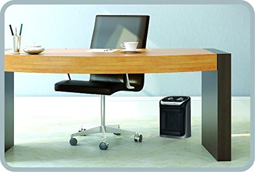 Rowenta Silent Comfort Ceramic Heater 215 Sq Ft Black