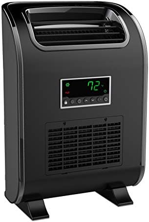LifeSmart 3-Element Slim Line Heater Unit in Black Chrome 1