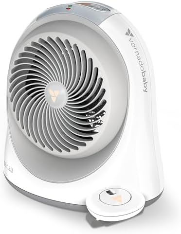 Vornadobaby Sensa Electric Space Heater with Thermostat and Safety Features