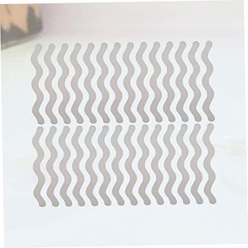 STOBAZA Anti-Slip Tape 36pcs S Shape Bath Stickers