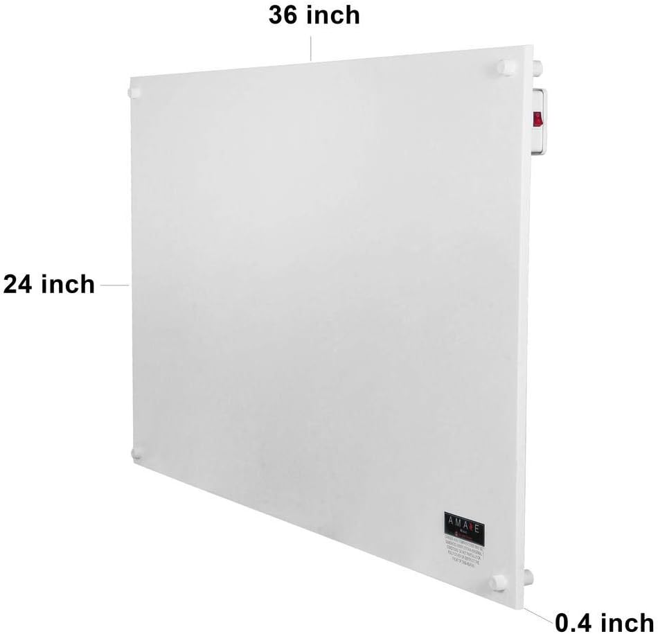 Amaze Heater Maxi 600W Convection Wall Mount Space Heater