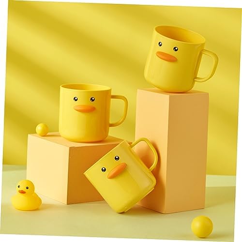 PRETYZOOM 350ml Toothbrush Holder Reusable Bath Mug