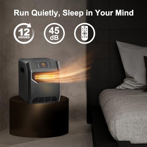 WEWARM 1500W Infrared Heater with UVC Air Purification