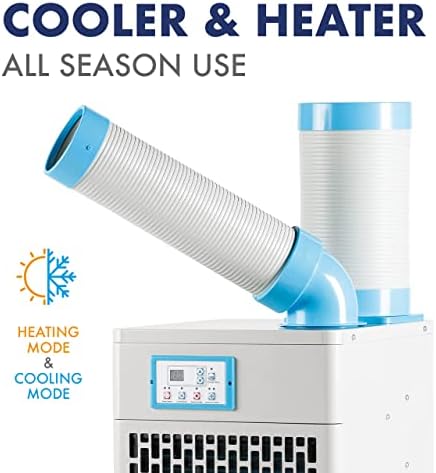 Uninex N410HC Spot Cooler Heater - 7680 BTU Cooling 5120 BTU Heating
