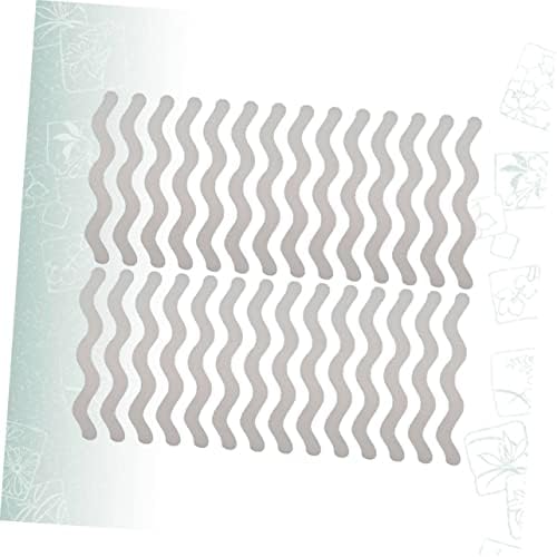 RORPOIR 36pcs S-Shape Anti-Slip Bathtub Stickers