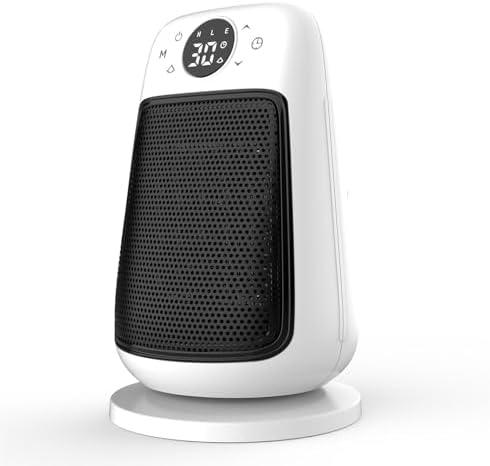 ZLECTIO Space Heater with Remote Control and 3 Gear Settings