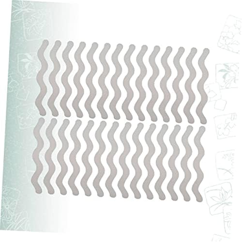 SHOWERORO S Shape Bathtub Stickers 36pcs Anti-Slip Safety Strips