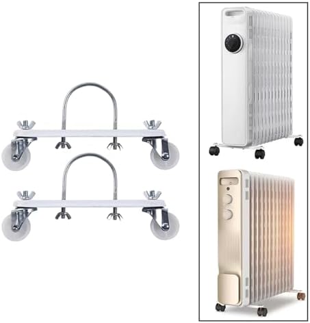Electric Heater Holder with 360 Degree Rotating Wheels