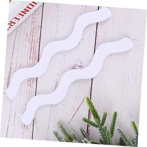 CAXUSD Anti-Slip Shower Stickers 12pcs Wavy Bath Treads