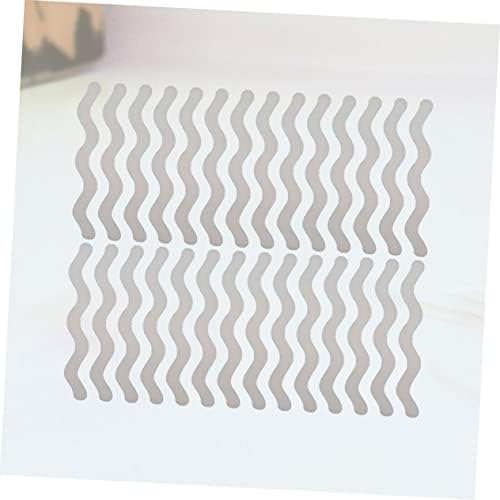 HOOTNEE Anti-Slip Bath Stickers 36pcs S Shape Design