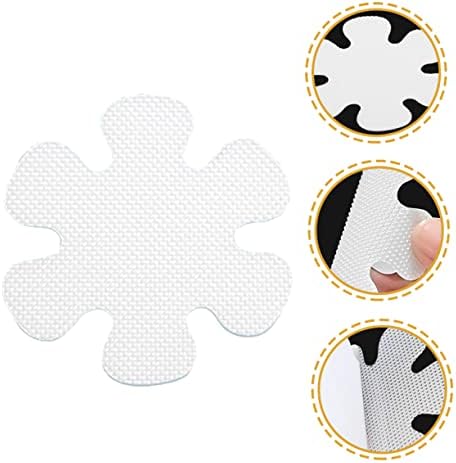 12pcs Flower Non-Sticker Bathtub Floor Decals