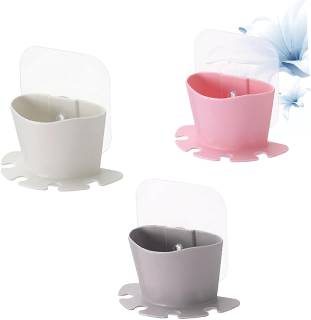 TOPPERFUN Suction Toothbrush Holder Set