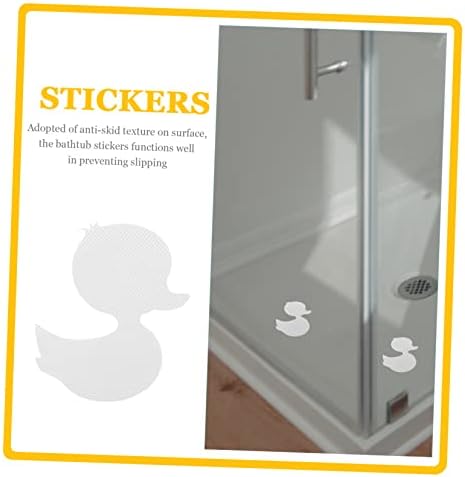 Ciieeo Cartoon Duck Anti-Slip Bathtub Decals