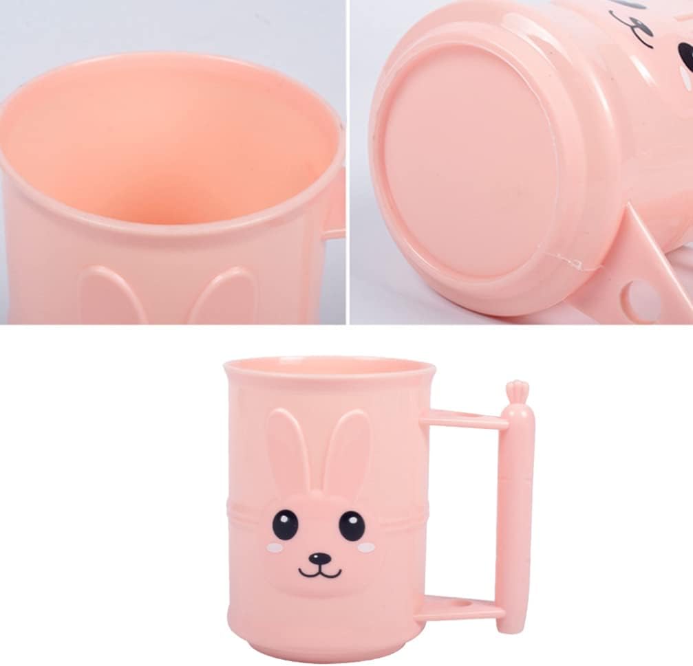 TOPBATHY Pink Silicone Toothbrush Cup Holder
