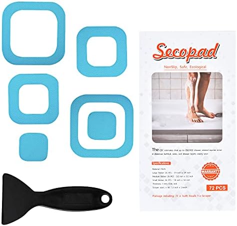 Non-Slip Bathtub Stickers with 36 PCS and Scraper