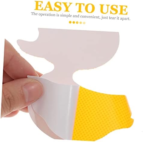 Amosfun 12pcs Non-Slip Bathtub Stickers with Duck Design