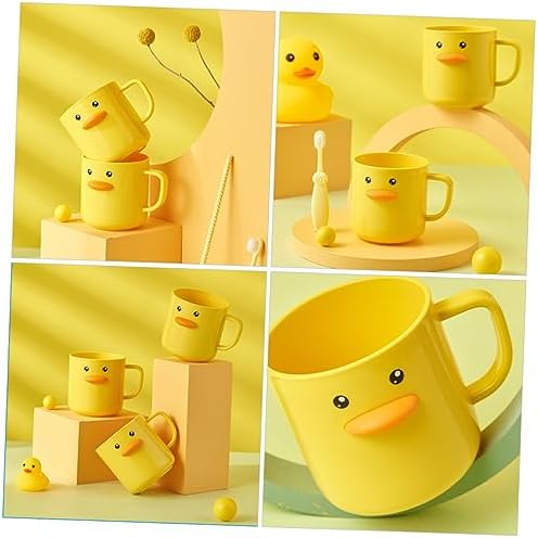 Garneck 2pcs Cute Toothbrush Cups for Kids