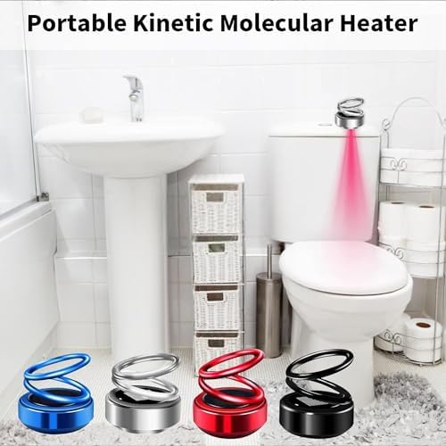 ACHVAC Portable Kinetic Heater 2PCS Red Blue