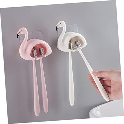 LIFKICH Wall Mounted Toothbrush Holder Organizer