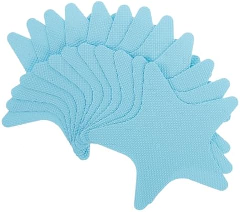 LUOZZY 12PCS Star Shaped Non-Slip Bath Stickers