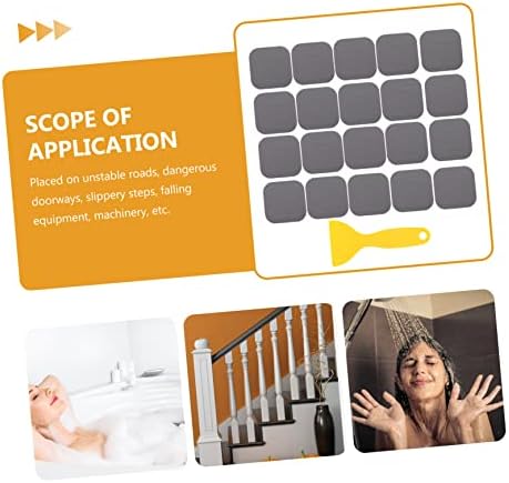 HOLIDYOYO 20pcs Anti-Slip Bathtub Stickers for Bathroom Safety