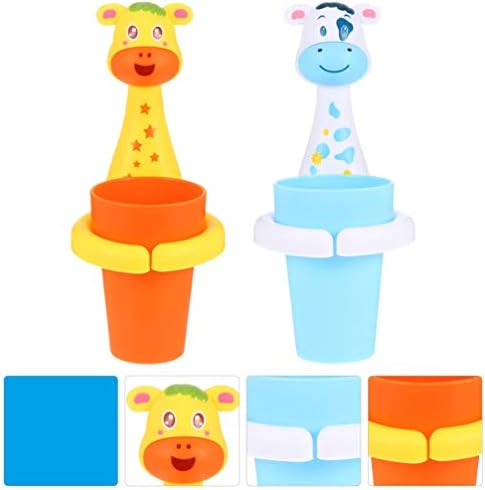 Healifty Kids Toothbrush Holder 2 Sets
