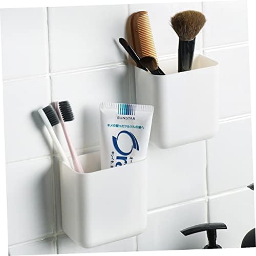 Zerodeko Wall Toothbrush Holder with Toothpaste Rack
