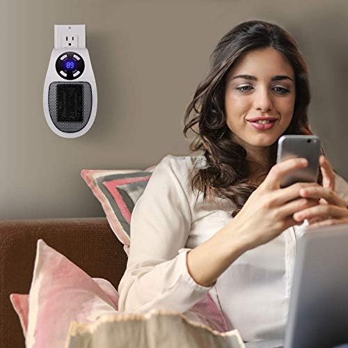 GiveBest 350W Electric Space Heater with Timer and Thermostat
