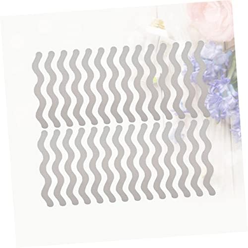 36Pcs S Shape Non-Slip Bathtub Stickers for Safety