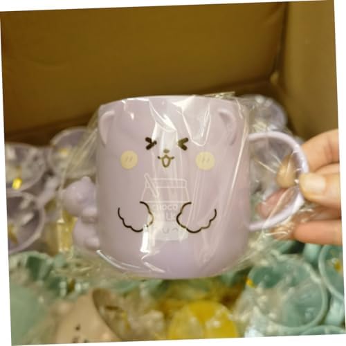 Luxshiny Cartoon Mouthwash Cup Set for Kids
