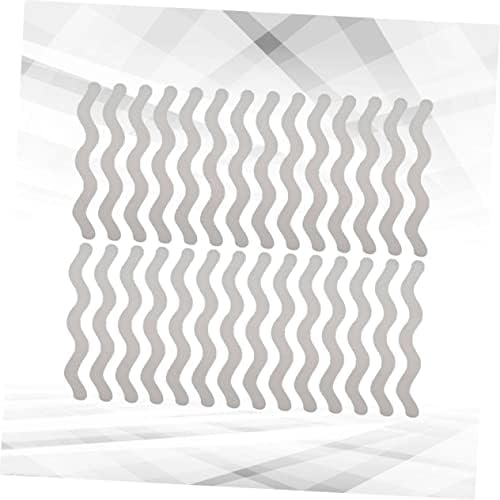 LIFKICH 36pcs S Shape Bath Tub Stickers Anti-Slip Decals