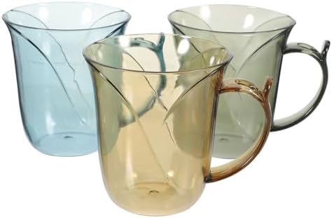 HOOTNEE Mouthwash Cup with Handle for Toothbrush Holder