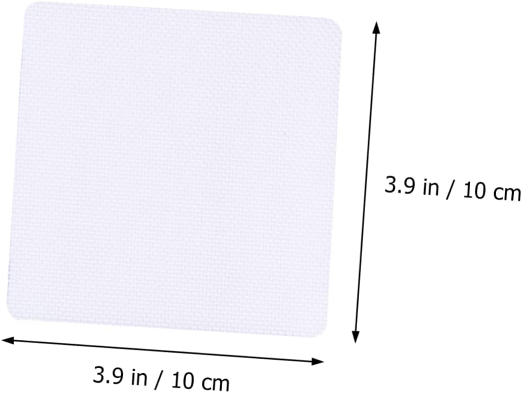 Homoyoyo 10pcs Square Non-Slip Bath Stickers for Safety