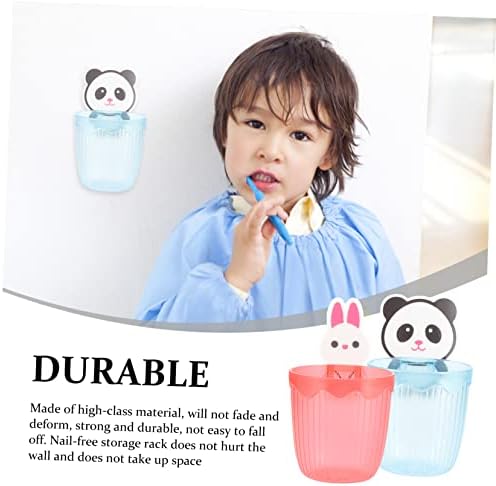 SUPVOX 2pcs Wall Toothbrush Holder Holder