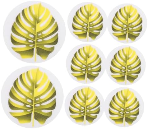 Wakauto Non Slip Bathtub Stickers with Leaf Design