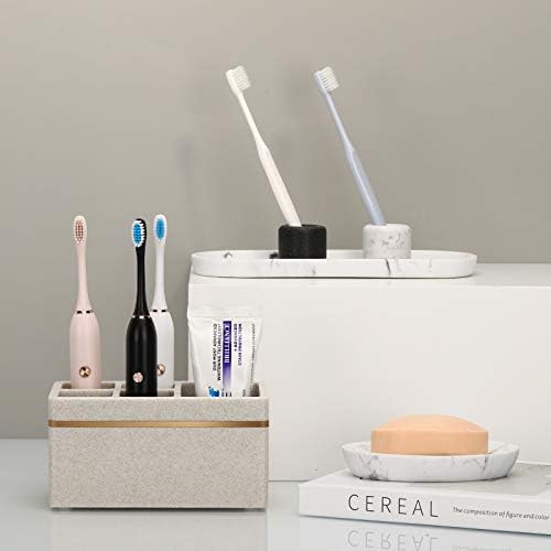 Shinowa Resin Toothbrush Holder with 5 Slots