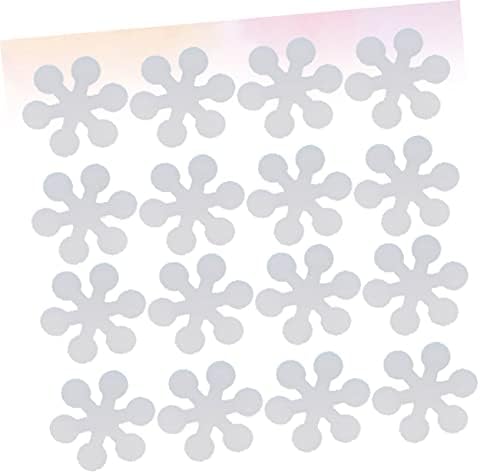 20 Pcs Anti-Slip Bathtub Stickers Snowflake Design