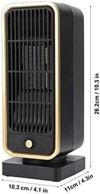 yaogohua Electric Space Heater PTC Ceramic Quiet 40dB Portable