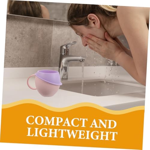 Sosoport 2pcs Toothbrush Cup - Unbreakable with Handle