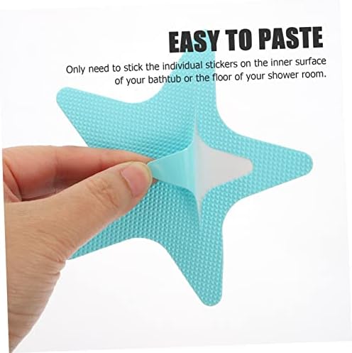 Yardenfun 20Pcs Non Slip Bathroom Stickers with Star Design