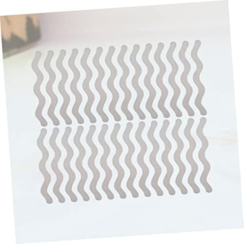 LIFKICH 36pcs S Shape Bath Tub Stickers Anti-Slip Decals