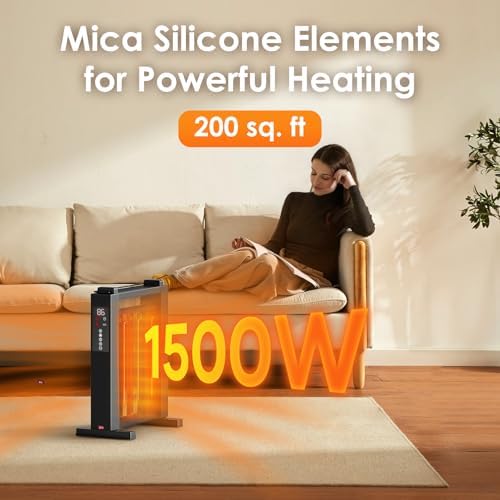 Air Choice 1500W Convection Heater with Remote and Timer