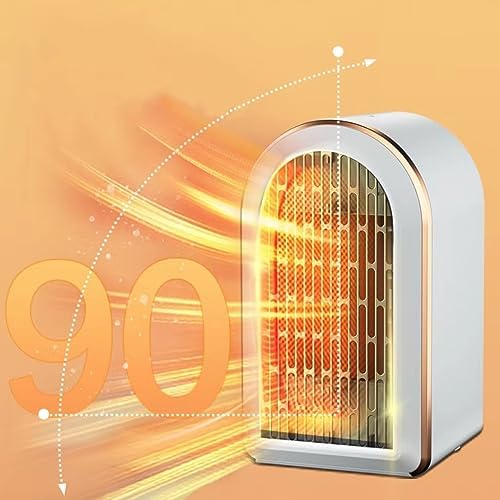 GaRcan 1200W Electric Space Heater with Thermostat and Safety Features
