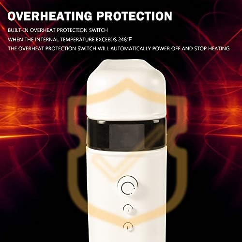 E-Macht 1500W Electric Space Heater with Dual Safety and Adjustable Temperature