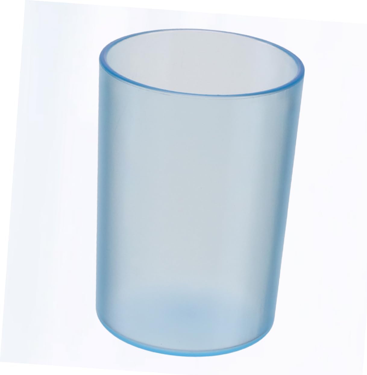Ciieeo Transparent Toothbrush Cup Holder Elegant Design for Bathroom Use
